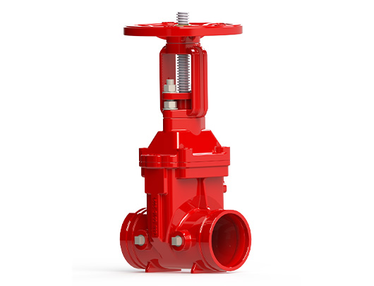 FM UL Groove Type OS&Y Resilient Gate Valve for Sale