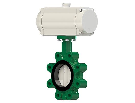 Concentric Lugged Vulcanized Butterfly Valve