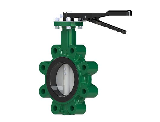 Concentric Lugged Vulcanized Butterfly Valve