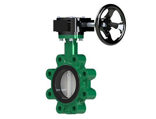 Concentric Lugged Vulcanized Butterfly Valve