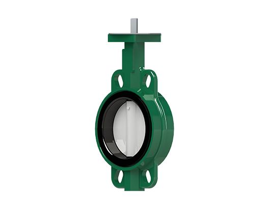 Concentric Wafer Vulcanized Butterfly Valve