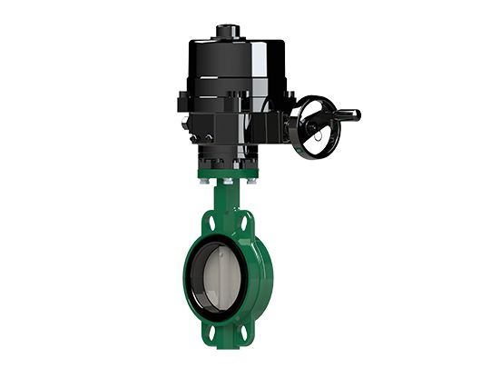Concentric Wafer Vulcanized Butterfly Valve