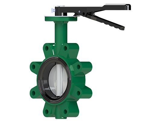 Concentric Lugged Soft Seated Butterfly Valve