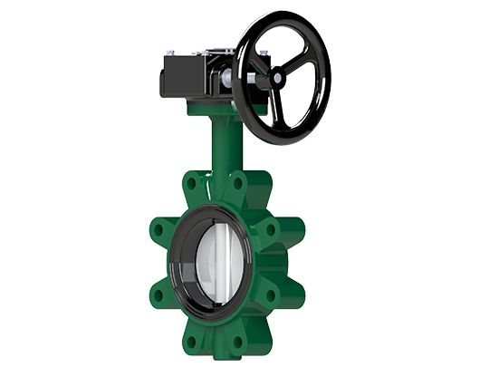 Concentric Lugged Soft Seated Butterfly Valve
