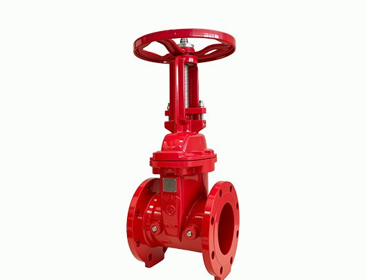 FM UL Flange Type OS&Y Resilient Gate Valve