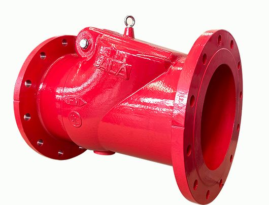 FM UL Swing Check Valve Resilient Seated Flanged Ends