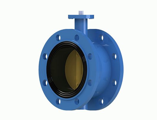 Concentric Double Flanged Butterfly Valve