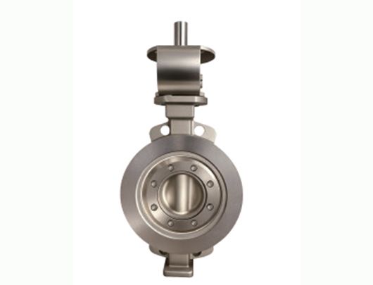 Double Flange Cast Steel Butterfly Valve