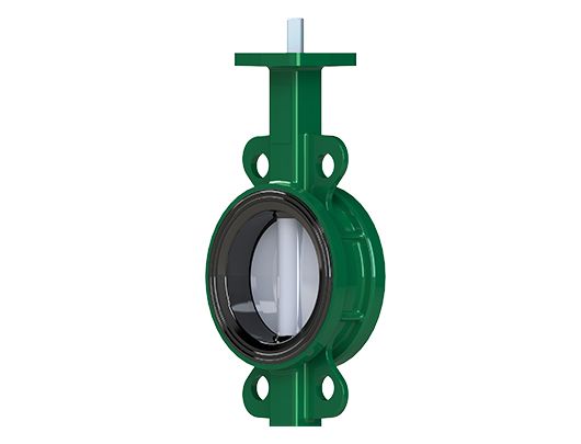 Concentric Wafer Soft Seated Butterfly Valve