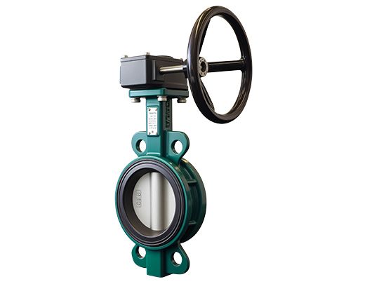 Concentric Wafer Soft Seated Butterfly Valve