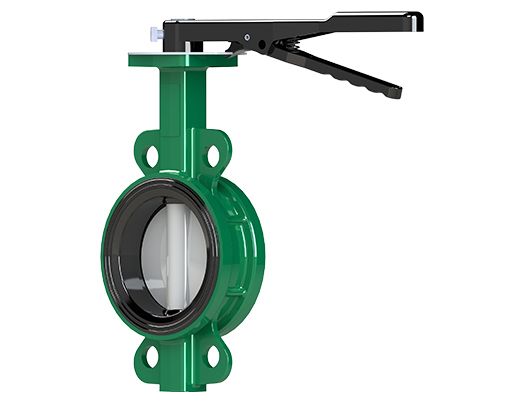 Concentric Wafer Soft Seated Butterfly Valve