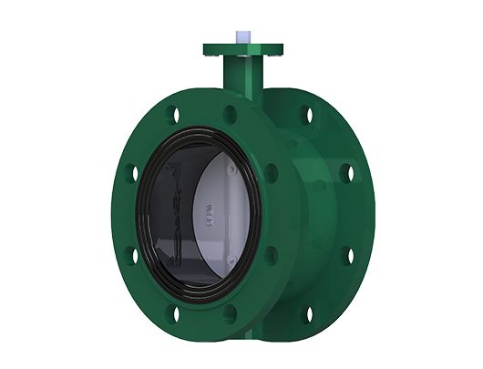 Concentric Double Flanged Butterfly Valve