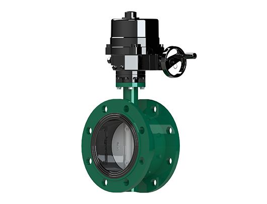 Concentric Double Flanged Butterfly Valve