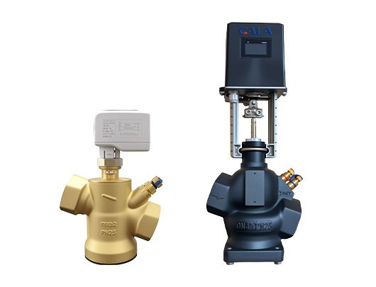 Threaded Dynamic Balancing Electronic Control Valve