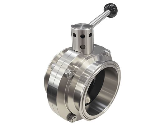 Stainless Steel Clamp Butterfly Valve