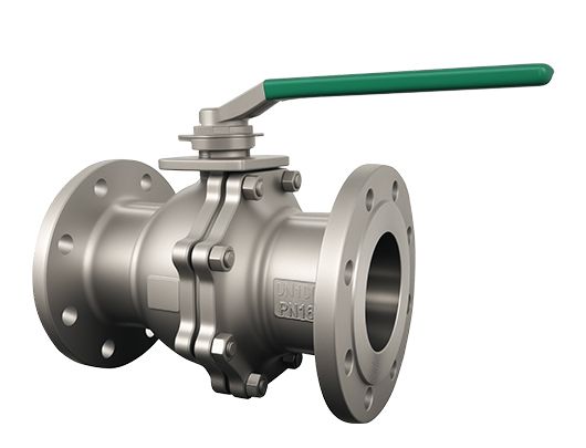 Two-Piece Stainless Steel Flanged Ball Valve